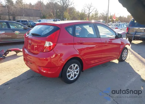 2014 Hyundai Accent Gs z USA, uszkodzony, nr VIN KMHCT5AE9EU141057